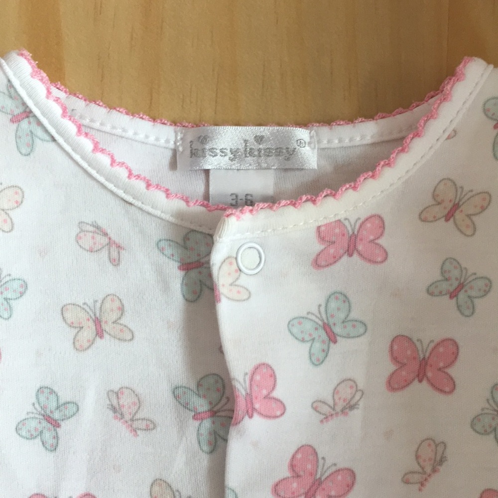 Kissy Kissy Butterfly Footie